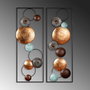 Wallity Textured - 9 Multicolor